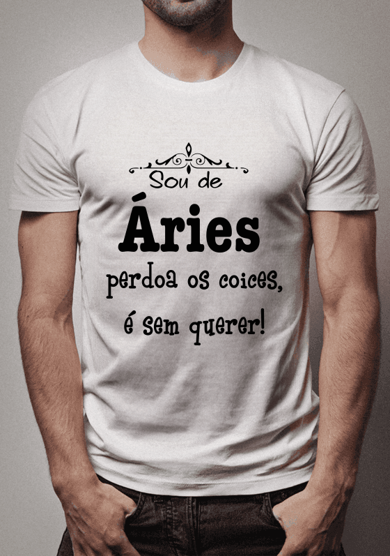 Nome do produto  Sou de Áries