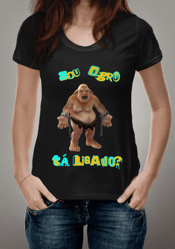 Nome do produto  Sou ogro tá ligado?