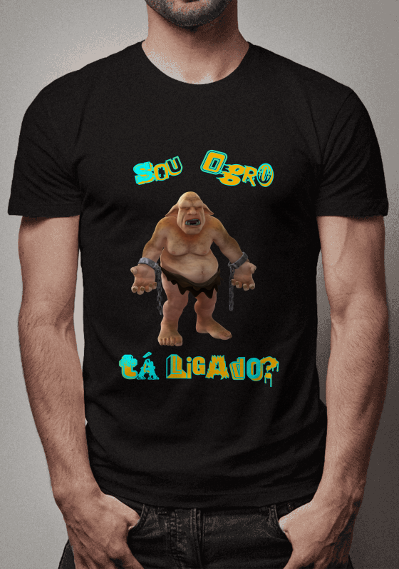 Nome do produto  Sou ogro tá ligado?