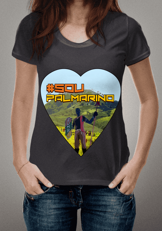 Nome do produto  #SOU PALMARINO  "Com amor"/ União Dos Palmares - ALAGOAS