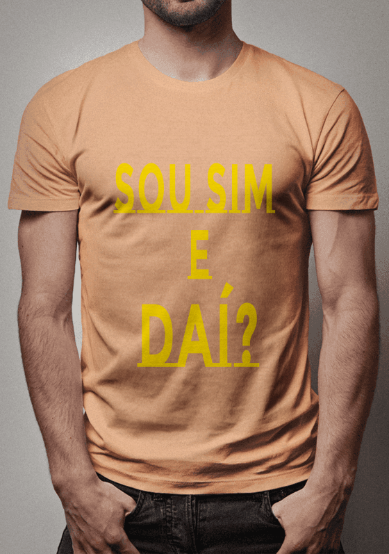 Nome do produto  Sou Sim Stampa Pop