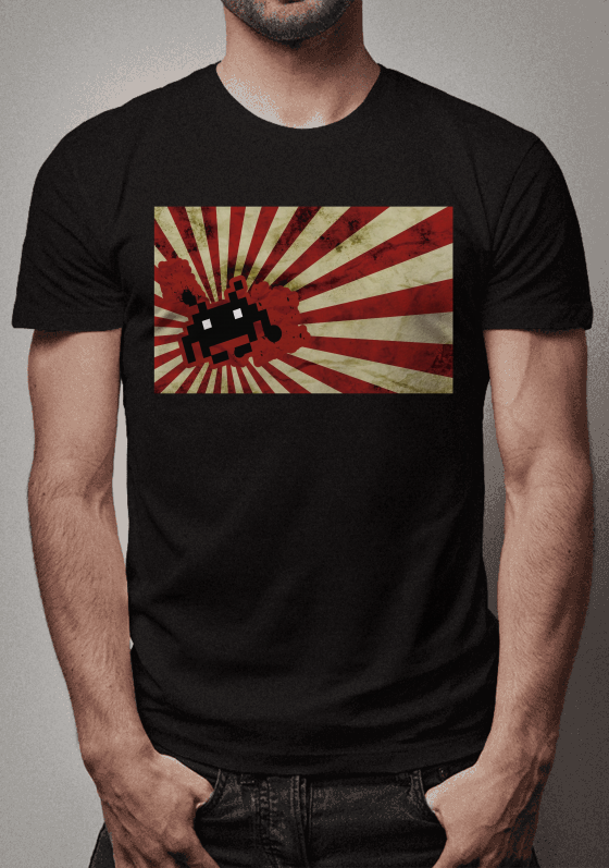 Nome do produto  SPACE INVADERS FLAG