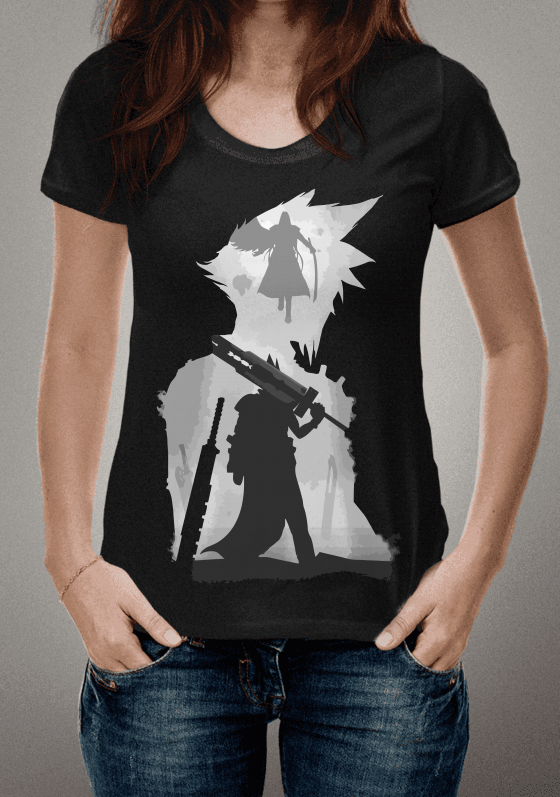 Nome do produto  Squall vs Sephiroth - Final Fantasy