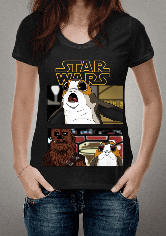 Nome do produto  Star Wars - Porg 