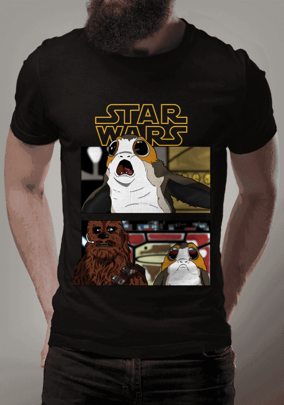 Nome do produto  Star Wars - Porg 