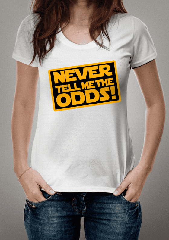 Nome do produto  Star wars Never tell me the odds! 2