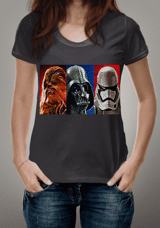 Nome do produto  Star Wars Pixel