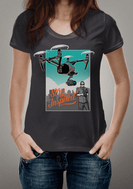Stay Inspired - Para profissionais de drone