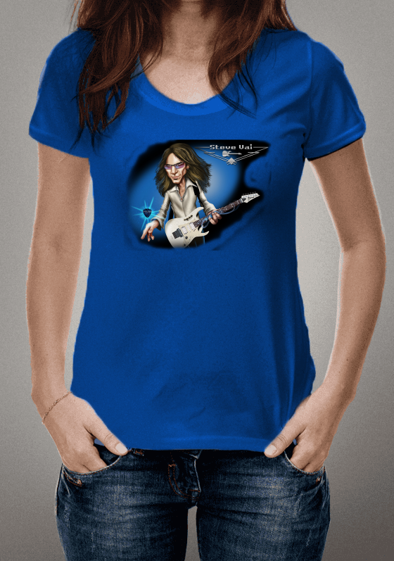 Nome do produto  Steve Vai Cartoon