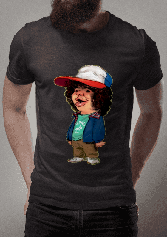 Nome do produto: Stranger Things - Dustin