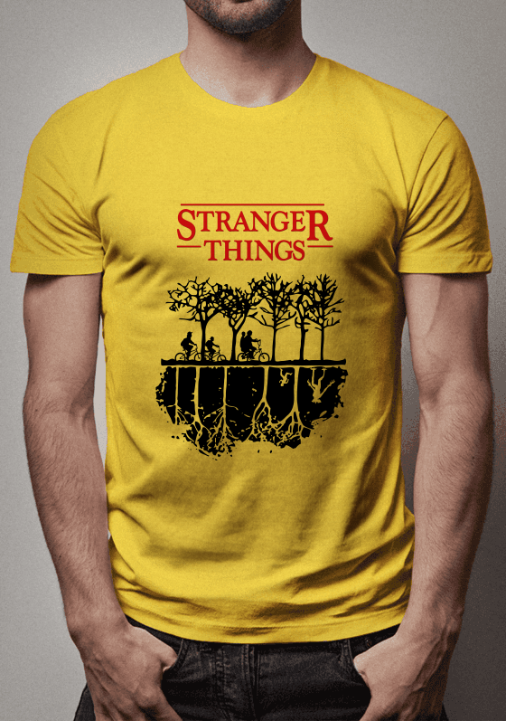 Stranger Things - Forest Upside Down