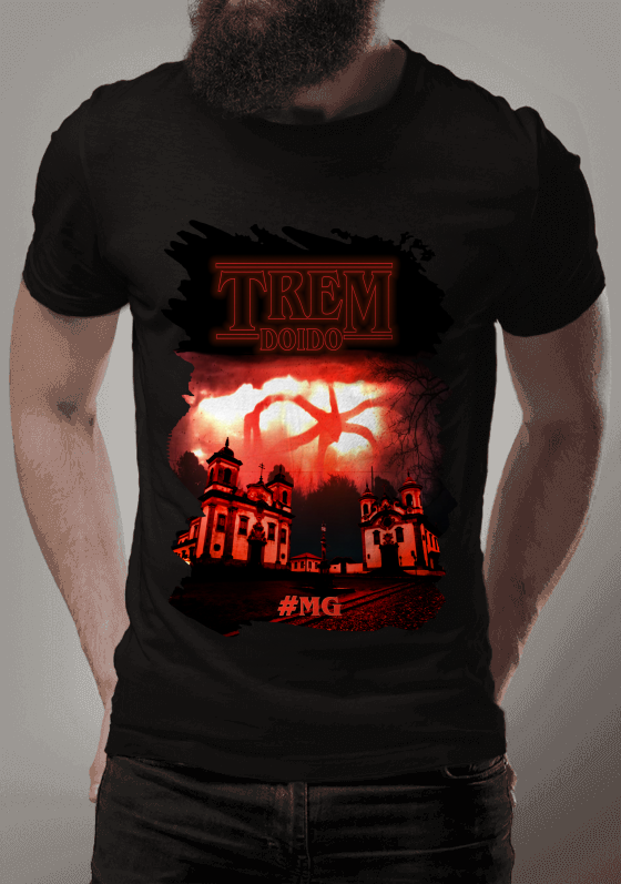 Nome do produto  Stranger things - trem doido Minas