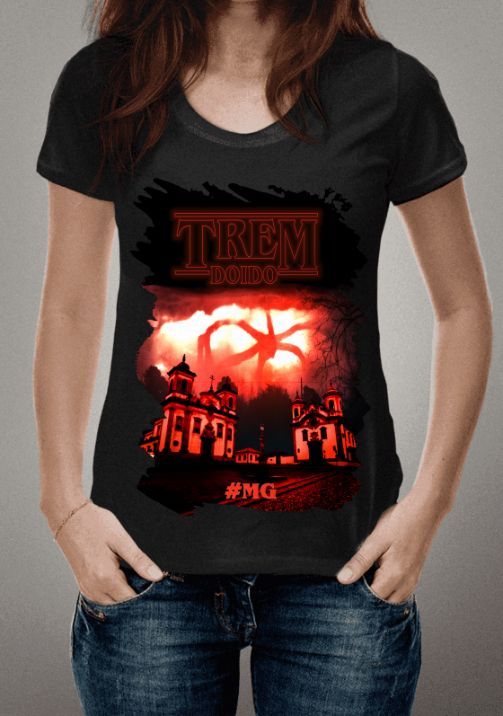 Nome do produto  Stranger things - trem doido Minas