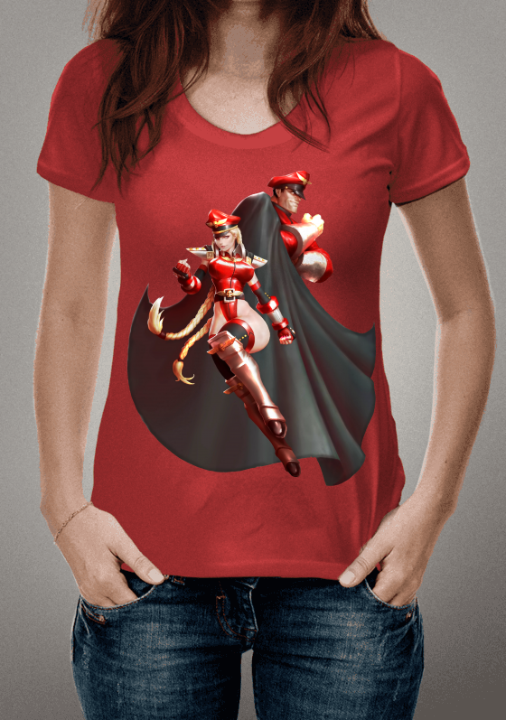 Nome do produto  Street Fighter Cammy and Bison