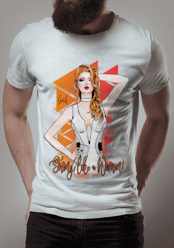 Nome do produto  Strong Like a Woman