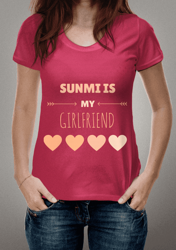 Nome do produto  Sunmi is my girlfriend