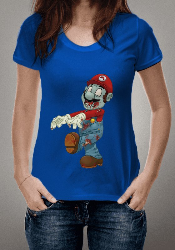 Nome do produto  Super Mario - Zumbie