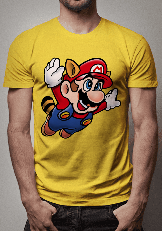 camisa do super mario