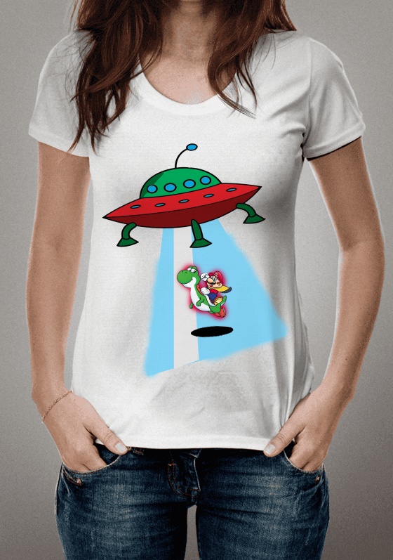 Super Mario e os alienígenas 