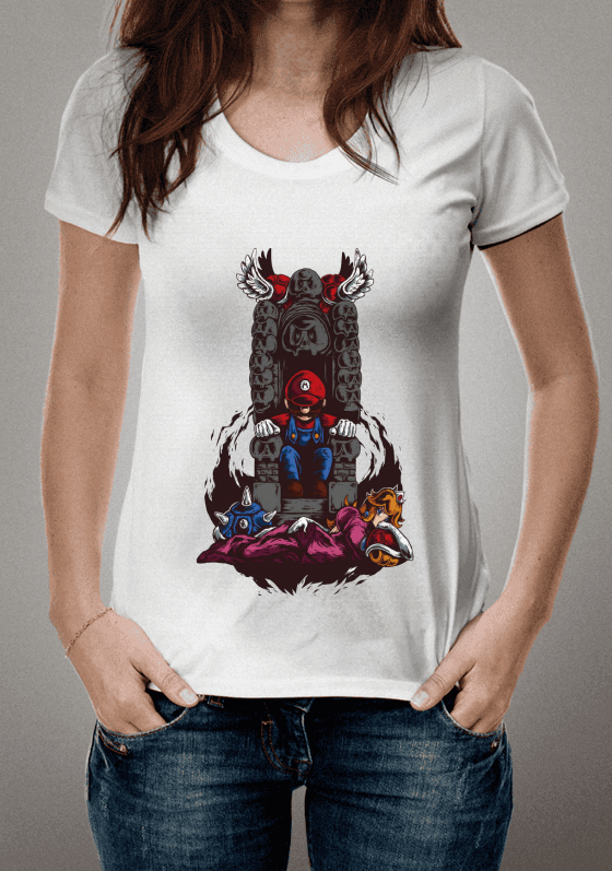 Nome do produto  Super Mario No Trono