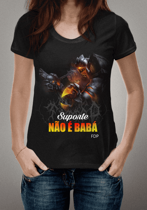 Nome do produto  Suporte Não é Babá - Arena of Valor - League of Legends - Dota