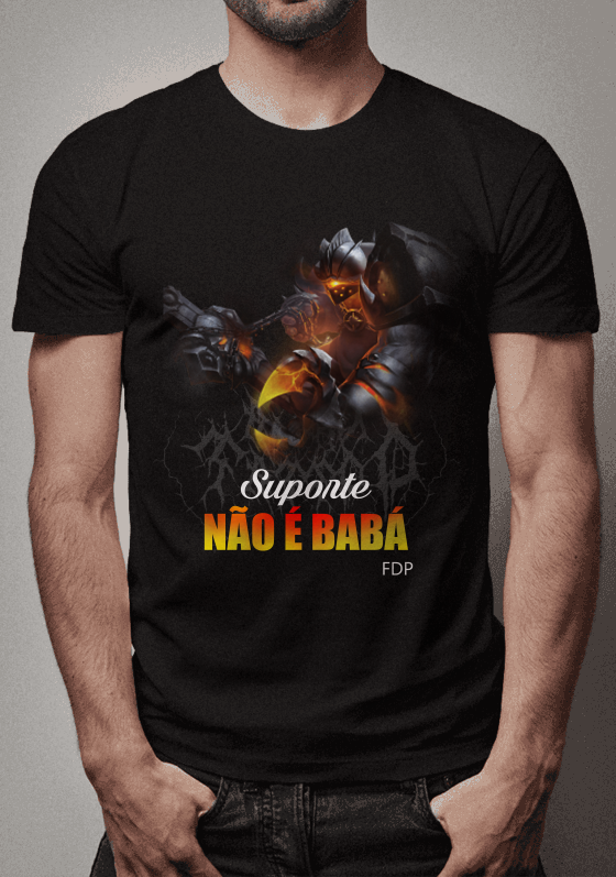 Nome do produto  Suporte Não é Babá - Arena of Valor - League of Legends - Dota