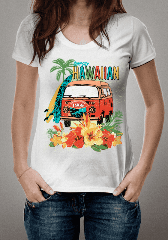 Nome do produto  surf city hawaiian