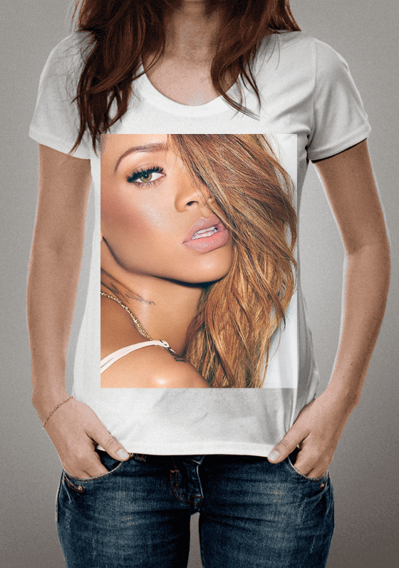 T-Shirt  Rihanna By Terry Richardson's