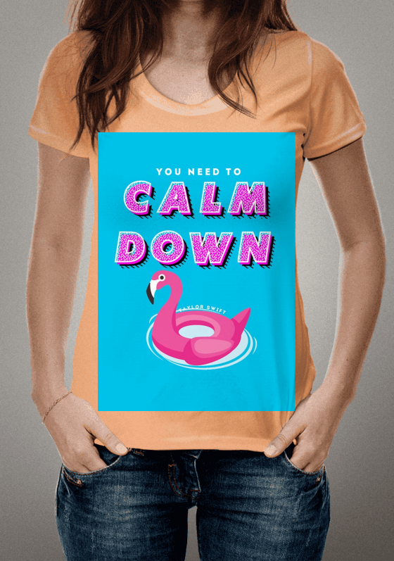 T-SHIRT  YOU NEED CALM DOWN