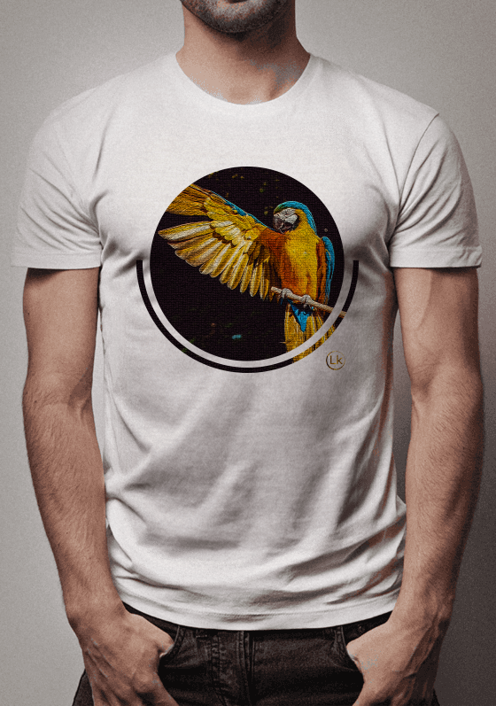 Nome do produto  T-shirt Arara