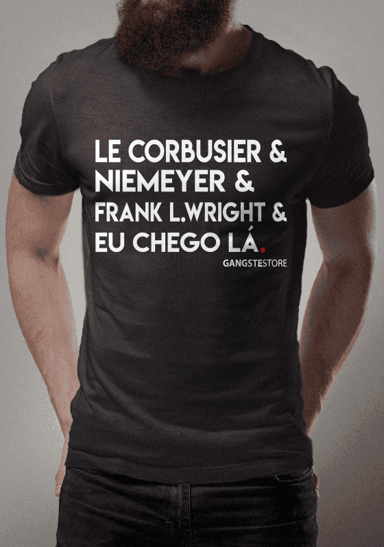 Nome do produto  T-shirt Arquitetos