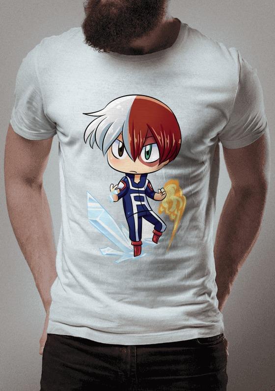 Nome do produto  T Shirt Boku no hero