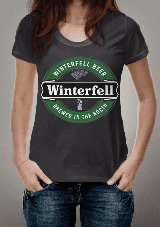 Nome do produto  T-Shirt Cerveja de Winterfell