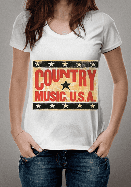 Nome do produto  T-shirt Country Music 