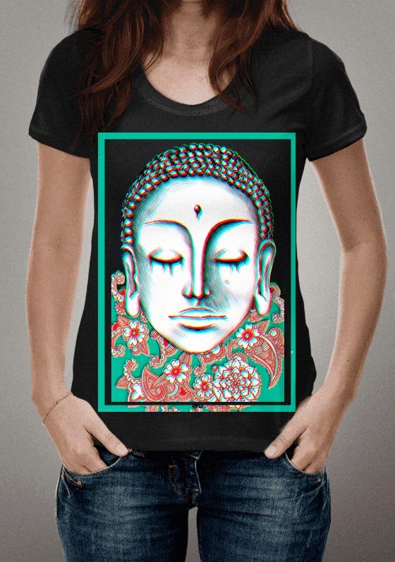 Nome do produto  T-Shirt "Buda"