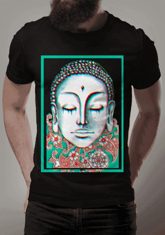 Nome do produto  T-Shirt "Buda"