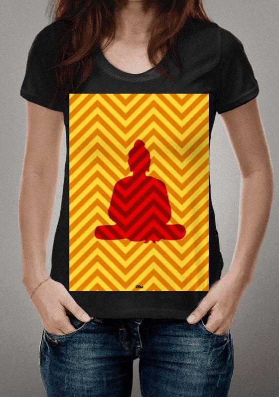 Nome do produto  T-Shirt "Buda"