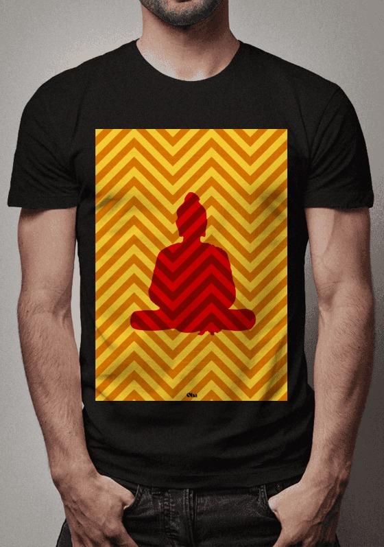 Nome do produto  T-Shirt "Buda"