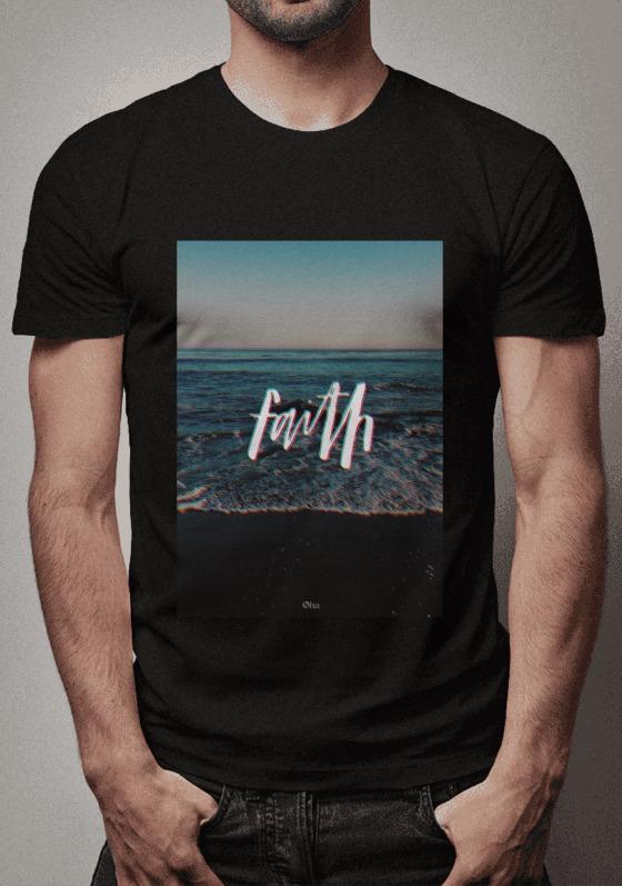 Nome do produto  T-Shirt "Faith"