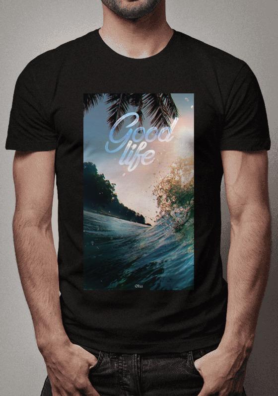 Nome do produto  T-Shirt "Good life"