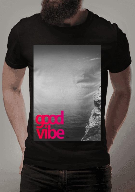 Nome do produto  T-Shirt "Good Vibe"