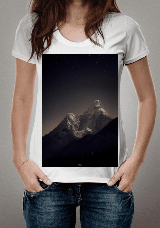 Nome do produto  T-Shirt "Mountain Silence"