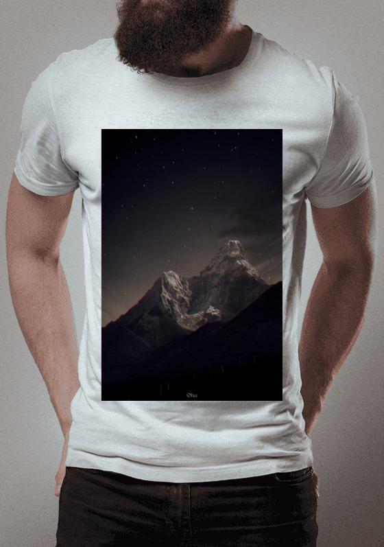 Nome do produto  T-Shirt "Mountain Silence"