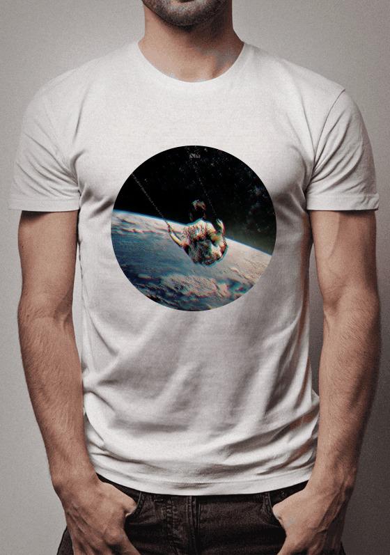 Nome do produto  T-Shirt "No balanço do universo"