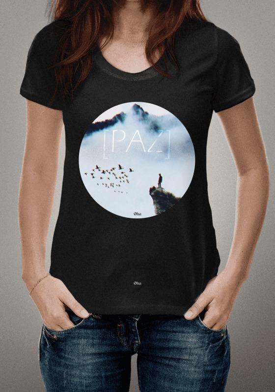 Nome do produto  T-Shirt "Paz"