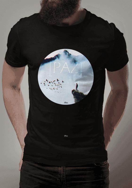 Nome do produto  T-Shirt "Paz"