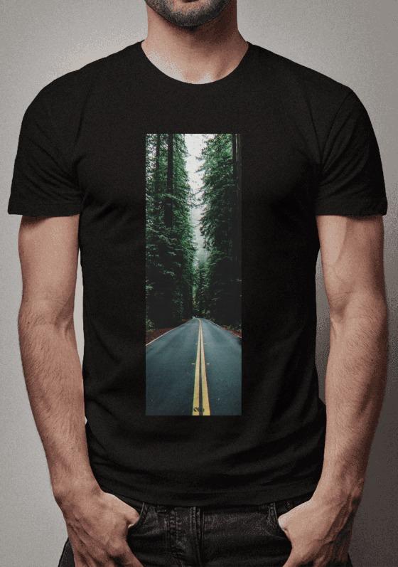 Nome do produto  T-Shirt "Road peacefull"