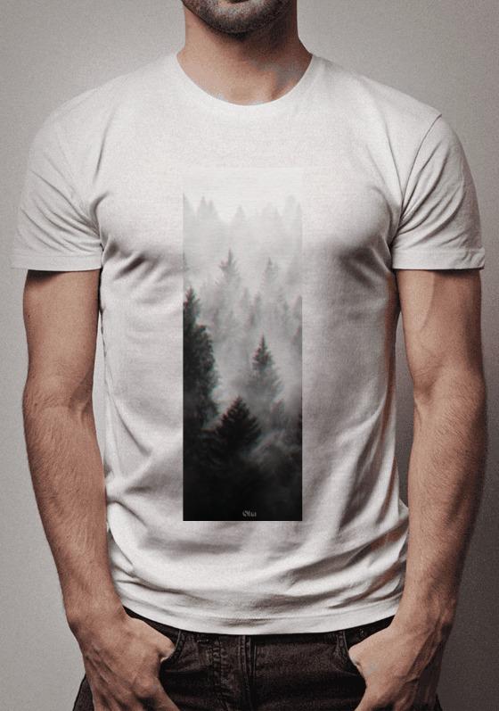 Nome do produto  T-Shirt "Trees in silence"
