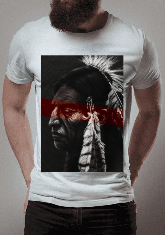 Nome do produto  T-Shirt "Xamã Indian¹"