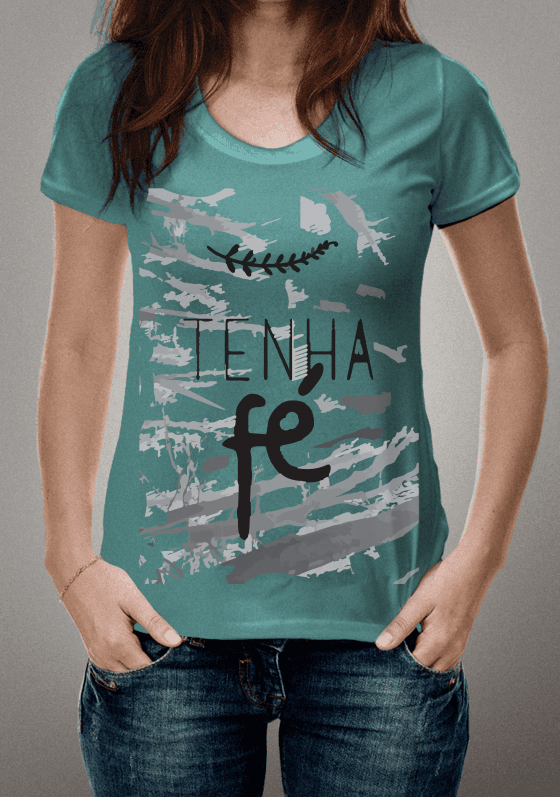 Nome do produto  T-Shirt fé